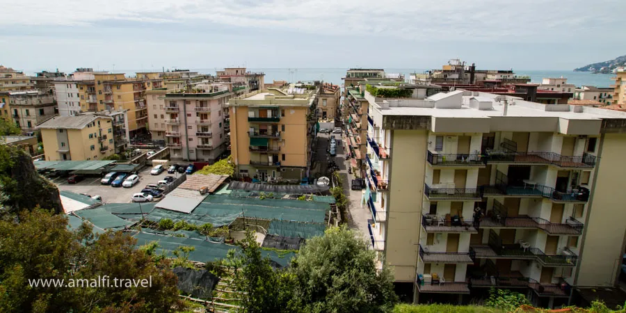 Houses in Maiori, Italy